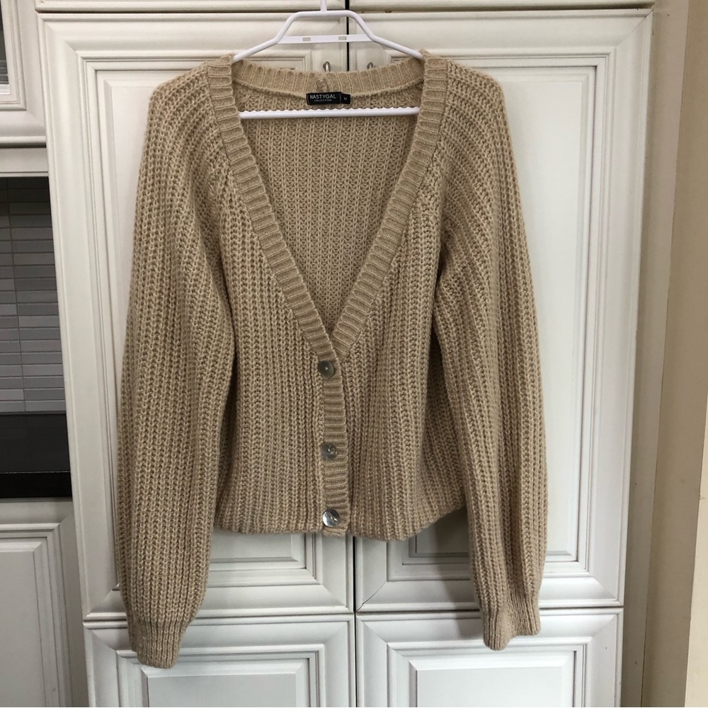 Nasty Gal women’s cardigan sweater